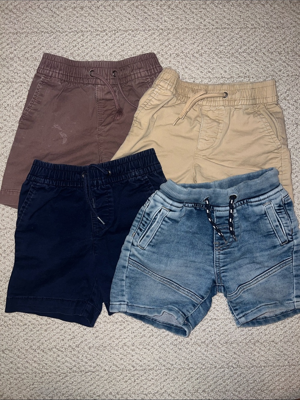 3T boys Drawstring Casual baby GAP shorts bundle